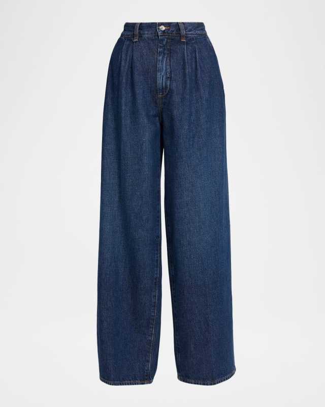 The Pleated Trouser Jeans